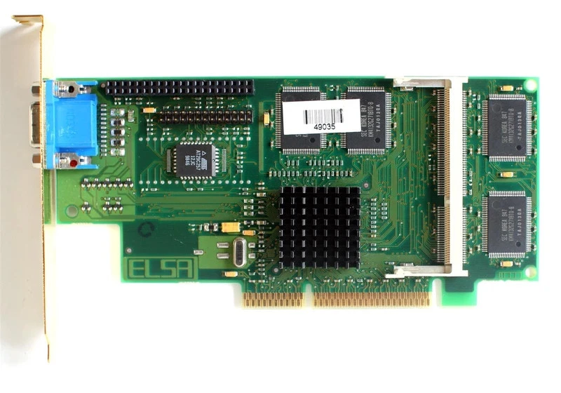 VTD16100-001 elsa agp video card gloria synergy+ compaq synergy+compaq AGP bamb - Image 1 of 3