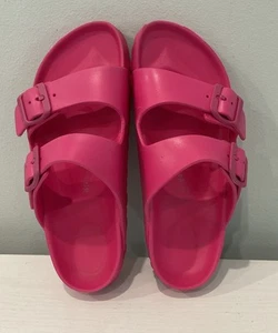 BIRKENSTOCK AZ Essentials EVA Womens Sz 5 (36/230 - L5) Sandals Slides Pink - Picture 1 of 11