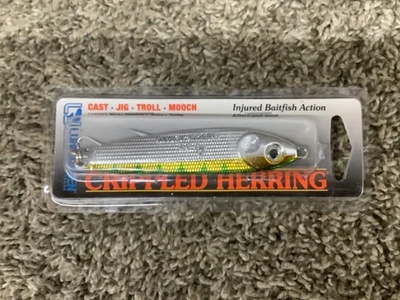 Arenque lisiado Luhr Jense 4 OZ espalda verde níquel/neón Foto 1 de 3