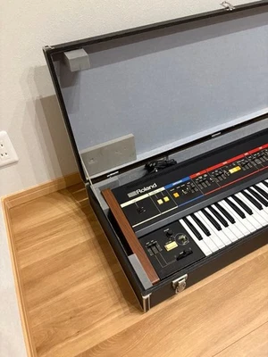 [Vintage Synth] Roland Juno-6 Analog Synthesizer w/ Case - Image 1 of 4