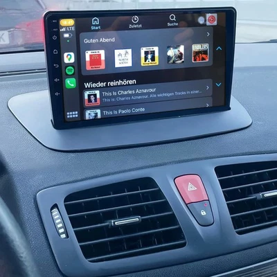 8-Core 4GB+64GB Für Renault Megane 3 Android 15 Apple CarPlay Autoradio GPS WIFI - Bild 1 von 4
