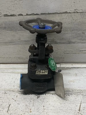 Powell Gate Valve 1" Globe Type 1975PSI CL800 A105N GL08TA58GB - Image 1 of 4