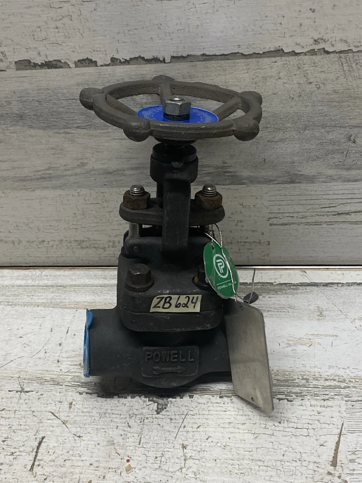 Powell Gate Valve 1" Globe Type 1975PSI CL800 A105N GL08TA58GB - Image 1 of 4