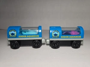 Thomas & seine Freunde 2012 Sodor Aquarium Riff Ausstellung leuchtende Hai- & Tintenfischkarren - Bild 1 von 6