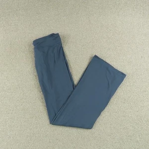 Under Armour Pants Girls Medium Blue HeatGear Yoga Flare Activewear Athletic Gym - Picture 1 of 10