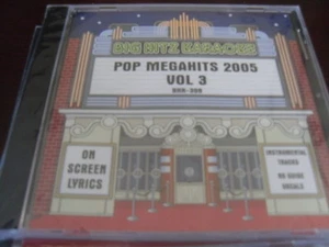 BIG HITZ KARAOKE BHK-308 POP MEGAHITS 2005 VOL 3 CD+G SEALED - Imagen 1 de 1