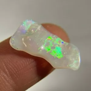 HUGE FIRE STONE Australian Coober Pedy Natural Solid Genuine Opal 3.1 Cts - Picture 1 of 7