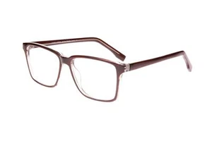 NEW CANNY VISION Brown on Crystal JACOB Eyeglasses 54mm with Case - Picture 1 of 2