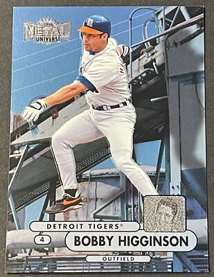 1998 Metal Universe Baseball Card #121 Bobby Higginson Detroit Tigers - Image 1 of 2