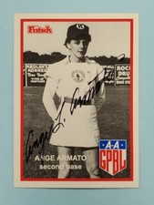 1995/96 Fritsch AAGPBL Ange Armato Signed Auto #10 Card
