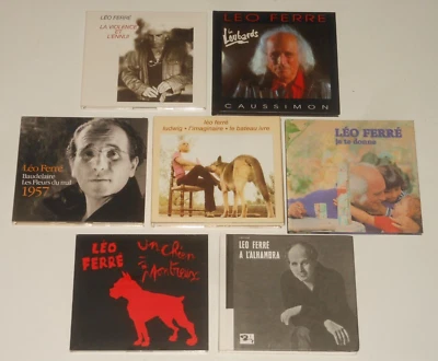 Leo Ferre - 8 CDs - Ludwig - L'Imaginaire - Le Bateau ivre / La Violence Et + 4 - Bild 1 von 4