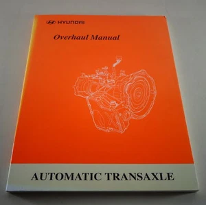Manual de Taller Overhaul Hyundai Automático Transaxle Caja Cambios, St. 1999 - Imagen 1 de 1