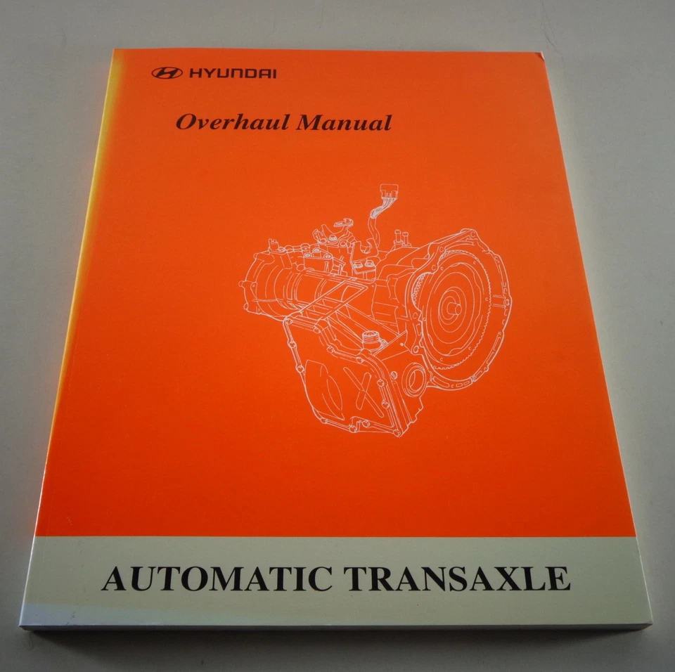 Manual De Taller De Revisión Transaxle Automático Hyundai, St.1999 - Imagen 1 de 1