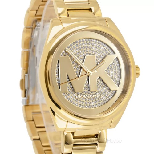 Orologio da polso donna Michael Kors Janelle MK7088 acciaio inox oro autentico