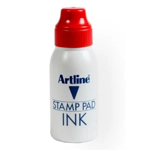 Revitalize Your Stamping with Artline ESA-2N Stamp Pad Ink - 50ml Red Elegance! - Picture 1 of 1