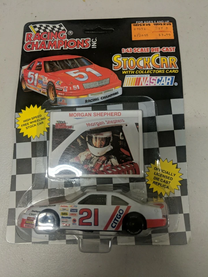 Morgan Shepherd 1992 #21 STP Stock Car Racing Champions 1:64 diecast ~ estante 138 Foto 1 de 1