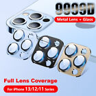 Metal Protector Pantalla Templado para Lente de Camara iPhone 13 14 15 Pro Max