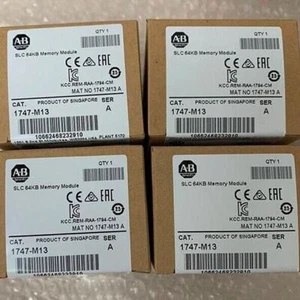 New Factory Sealed AB Allen Bradley 1747-M13 / A SLC 64KB Memory Module 1747M13 - Picture 1 of 2
