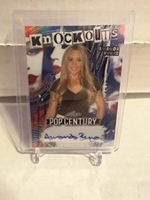 2023 Leaf Pop Century Amanda Bynes Autograph Auto /10 Blue Knockouts