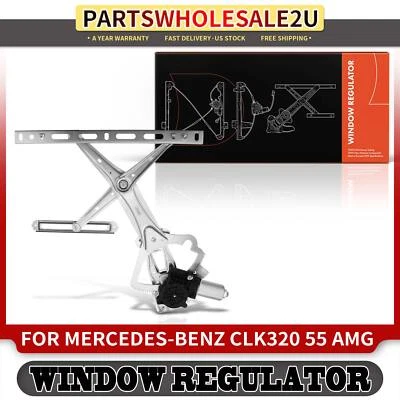 Regulador de janela de energia dianteiro esquerdo LH com motor para Mercedes-Benz CLK320 CLK430 - Imagem 1 de 4