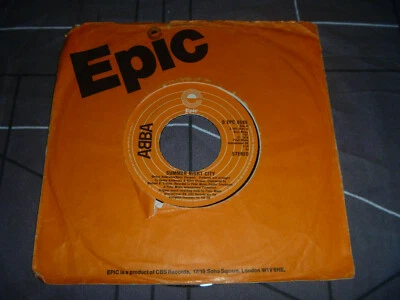  ABBA ‎– Summer Night City  Original 1978 UK release 7" vinyl rare variant - Image 1 of 3