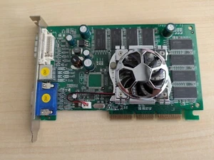 AGP Sparkle SP 8855-DT GF FX5500 / 256MB Grafikkarte FÜR TEILE ODER REPARATUR - Bild 1 von 3