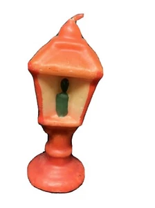 Vintage 1950's Lamp Post Candle 5 1/2 Inches Tall - Picture 1 of 7