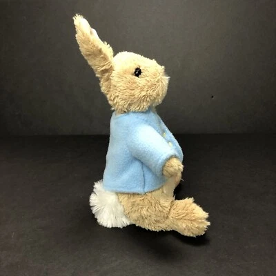 Gund Beatrix Potter Classic Peter Rabbit Plush Stuffed Bunny Blue Jacket VTG - Image 1 of 4