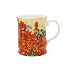 Vincent Van Gogh Poppies Fine Bone China Mug Gift in Box - Brand New - Picture 1 of 5