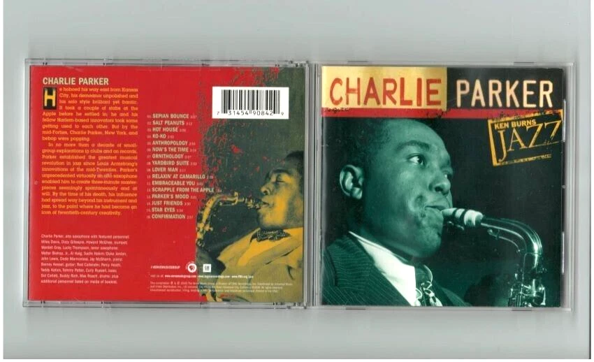 KEN BURNS JAZZ-THE DEFINITIVE CHARLIE PARKER CD-LOVER MAN-EMBRACEABLE YOU--KO-KO Foto 1 de 1