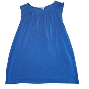 Kettlewell Women's Knit Top Shirt Sleeveless Blue Soft Modal Fabric Size Medium - Picture 1 of 7