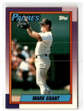 1990 Topps Tiffany Mark Grant #537 San Diego Padres Baseball Card