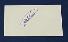 Mostly 2000's Debut Signed Index 3x5 Autograph (you pick from list) Tough on IC