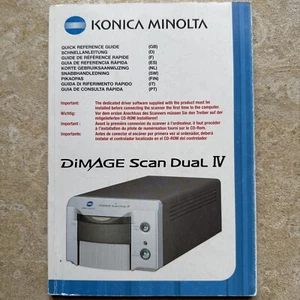 Dimage Scan Dual 4 Instruction Manual - Picture 1 of 5