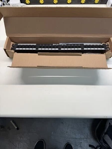 NEW!! NOS PANDUIT DP24688TGY Punchdown Patch Panel, 24 Port - Picture 1 of 5