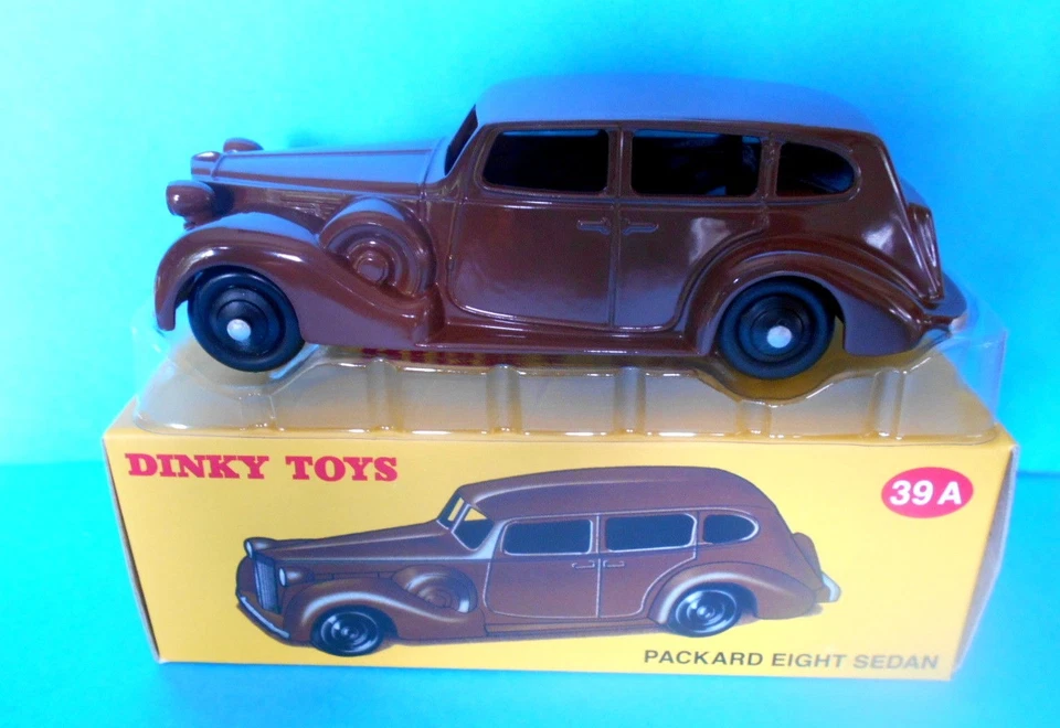 DIE CAST PACKARD EIGHT SEDAN  DEAGOSTINI DINKY TOYS Scala 1/43 [39 A] - Immagine 1 di 1
