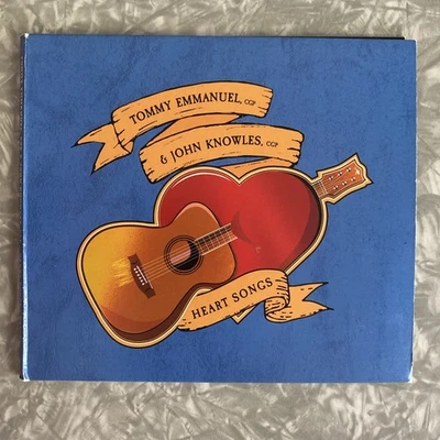 Heart Songs Tommy Emmanuel  John Knowles CD CGP Sounds 2019 Clean Disc Foto 1 de 4