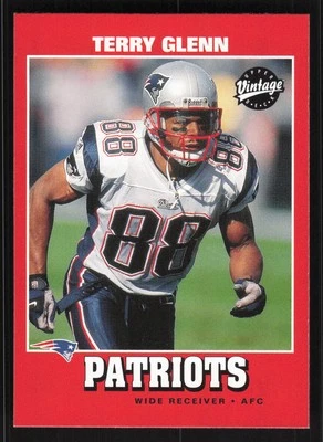 2001 Upper Deck Vintage #98 Terry Glenn Card TCCCX - Image 1 of 2