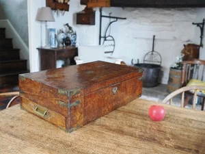  Georgian Writing Slope Burr Spares Repairs Restoration Ref5930 - Picture 1 of 21