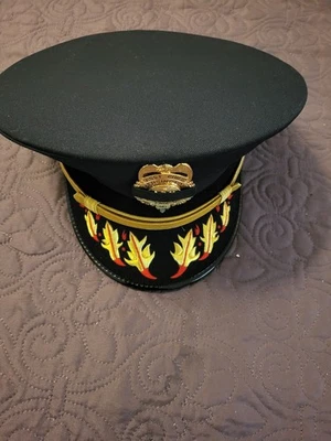 ¡COMO NUEVO! Sombrero insignia hojas de roble ASST Chief Kensington, MD Vol Departamento de Bomberos Foto 1 de 4