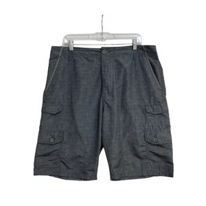 Bañador Pantalones Cortos Plugg Para Hombre Talla 36 Gris Estilo Militar Carga Fatiga Senderismo - Imagen 1 de 11