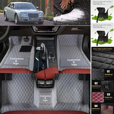 For Chrysler 300 Car Floor Mats Luxury Waterproof Carpets Liners Interior Auto Foto 1 de 4
