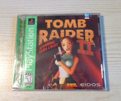 TOMB RAIDER 2 PS1 Sony Playstation Greatest Hits - Lacrado de Fábrica! FRETE GRÁTIS - Imagem 1 de 4