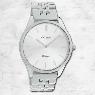 Oozoo Orologio da Polso da Donna Timepieces Analogico Metallo Argento UOC9981A - Immagine 1 di 3
