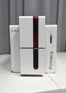 Evolis Primacy Expert ID Card Printer - Model PM1H0000RS - Powers On - Photo 1/12