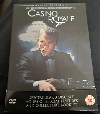 Casino Royale Deluxe Edition Spectacular 3-Disc Set Plus Collector's Booklet! - Image 1 of 4