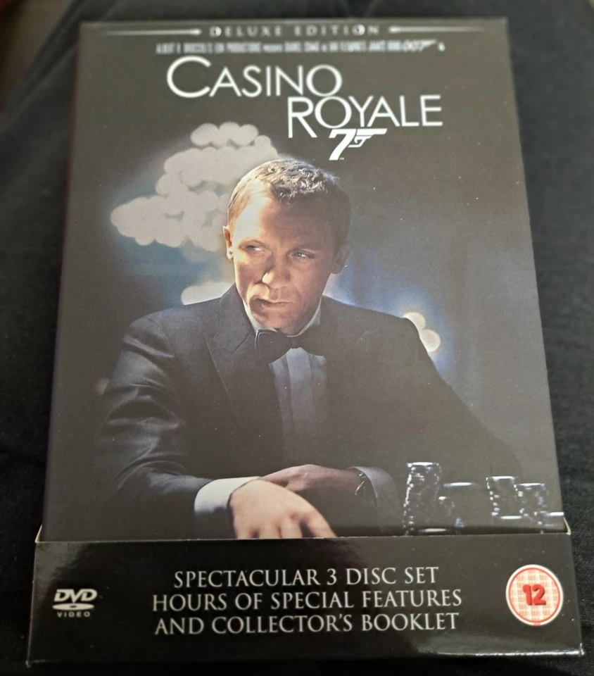 Casino Royale Deluxe Edition Spectacular 3-Disc Set Plus Collector's Booklet! - Image 1 of 4