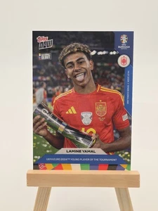 2024 Topps Now UEFA Euro Lamine Yamal RC Rookie #062 National Debut Euro 2024  - Picture 1 of 4