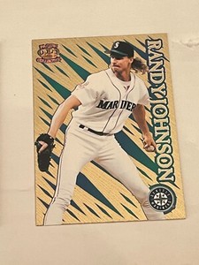 1996 Pacific Prisms Gold #P132 Randy Johnson MARINERS! SPR1