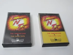 The Temptations N Four Tops Cassettes 1 &2, Silver Eagle / Motown 1986 #US19 - Picture 1 of 5